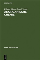 Rudolf Hoppe, Wilhel Klemm, Wilhelm Klemm - Anorganische Chemie