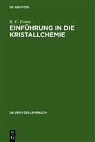 R. C. Evans, Robert C. Evans - Einführung in die Kristallchemie