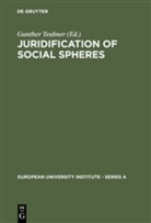 Gunthe Teubner, Gunther Teubner - Juridification of Social Spheres