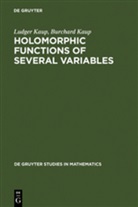 Burchard Kaup, Ludge Kaup, Ludger Kaup - Holomorphic Functions of Several Variables