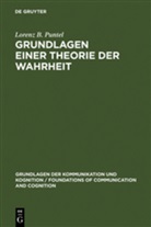 Lorenz B Puntel, Lorenz B. Puntel, Lorenz Br. Puntel - Grundlagen einer Theorie der Wahrheit