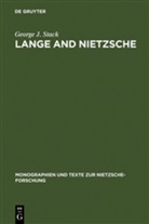 George J Stack, George J. Stack - Lange and Nietzsche