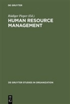 Rüdige Pieper, Rüdiger Pieper - Human Resource Management, An International Comparison