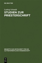 Ludwig Schmidt - Studien zur Priesterschrift