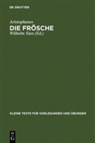Aristophanes, Wilhelm Süss - Die Frösche