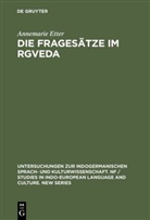 Annemarie Etter - Die Fragesätze im Rgveda