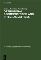 Aleksei I. Kostrikin, Alexe Kostrikin, Alexei Kostrikin, Alexei I. Kostrikin, Pham H. Tiep, Pham Huu Tiep - Orthogonal Decompositions and Integral Lattices