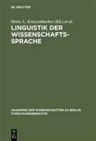 Heinz L. Kretzenbacher, Hein L Kretzenbacher, Heinz L Kretzenbacher, Weinrich, Weinrich, Harald Weinrich - Linguistik der Wissenschaftssprache