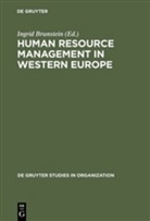 Ingri Brunstein, Ingrid Brunstein - Human Resource Management in Western Europe