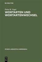 Petra M Vogel, Petra M. Vogel - Wortarten und Wortartenwechsel
