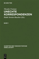 Theodor Fontane, Heid Streiter-Buscher, Heide Streiter-Buscher - Unechte Korrespondenzen, 2 Teile