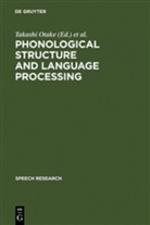 Cutler, Cutler, Anne Cutler, Takash Otake, Takashi Otake - Phonological Structure and Language Processing