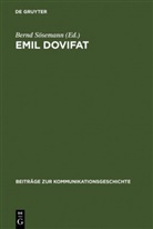 Bernd S¿semann, Bernd Sösemann - Emil Dovifat