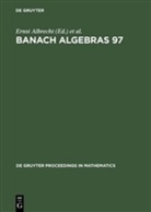 Erns Albrecht, Ernst Albrecht, Mathieu, MATHIEU, Martin Mathieu - Banach Algebras 97