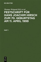 KÜPPER, Küpper, Georg Küpper, Thoma Weigend, Thomas Weigend - Festschrift für Hans Joachim Hirsch zum 70. Geburtstag am 11. April 1999