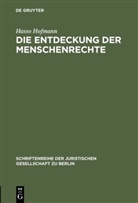 Hasso Hofmann - Die Entdeckung der Menschenrechte