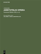 Aristoteles, Herman Bonitz, Hermann Bonitz - Aristoteles: Aristotelis Opera - Volumen V: Aristotelis Opera. Bd.5