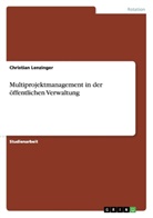 Christian Lenzinger - Multiprojektmanagement in der öffentlichen Verwaltung