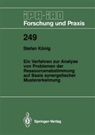 Stefan König - Ein Verfahren zur Analyse von Problemen der Ressourcenabstimmung auf Basis synergetischer Mustererkennung