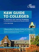 Marybeth Kravets, Princeton Review, Marybeth/ Wax Princeton Review (COR)/ Kravets, Imy Wax - The K&w Guide to Colleges Programs & Services for Students With