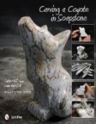 Lynn Bartlett Artwork by Dawn And, Lynn Bartlett, Lynn A. Bartlett, Dawn Hartwig, Tasha Unninayar, Tasha Bartlett Unninayar... - Carving a Coyote in Soapstone