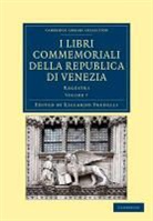 Riccardo Predelli, Riccardo Predelli - I Libri Commemoriali Della Republica DI Venezia