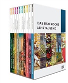 Raine Leng, Rainer Leng, Katja u a Sebald, Susanne Wanninger, Andreas Ott Weber, Andreas Otto Weber - Das Bayerische Jahrtausend, 10 Bde.