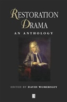 D Womersley, David Womersley, David (University of Oxford) Womersley, David Womersley, David (University of Oxford) Womersley - Restoration Drama