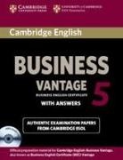 Cambridge ESOL - Cambridge BEC Vantage 5 Student Pack : Student Book with Answers and