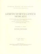 Michael Bernhard - Lexicon Musicum Latinum Medii Aevi 11. Faszikel: lichanos - minuo