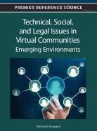 DasGupta, Subhasish Dasgupta - Technical, Social, and Legal Issues in Virtual Communities
