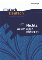 Achim Roschmann, Janne Teller - EinFach Deutsch Unterrichtsmodelle