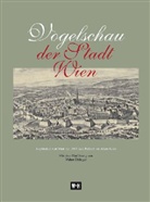 Folbert van Alten-Allen - Vogelschau der Stadt Wien, 1 Kunstdruck