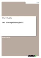 Nicole Blaschitz - Das Zahlungsdienstegesetz