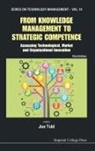 Joe Tidd, Joe Tidd, Joe (Spru Tidd, Joe Tidd, Joe (Spru Tidd, Louise Tidd - From Knowledge Management to Strategic Competence: Assessing
