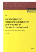 Helmut Volb - Gründungen von Personengesellschaften und Wechsel im Gesellschafterbestand