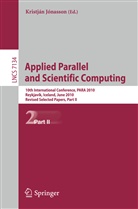 Kristjá Jónasson, Kristján Jónasson - Applied Parallel and Scientific Computing