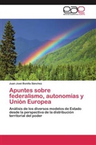 Juan José Bonilla Sánchez - Apuntes sobre federalismo, autonomías y Unión Europea