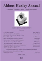 Jerome Meckier, Bernfried Nugel, James Sexton - Aldous Huxley Annual - .9: Aldous Huxley Annual