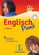 Caulee Noel, Cauleen Noël, Pi Novak, Anna u a Pfann, Claudi Schwarz-Brownbill - EnglischPirat 7. Klasse, m. Audio-CD