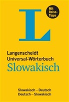 Redaktio Langenscheidt, Redaktion Langenscheidt, Langenscheidt-Redaktion - Universal-Wörterbuch Slowakisch: Slowakisch-Deutsch und vv