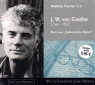 Johann Wolfgang von Goethe, Matthias Ponnier - Rom aus "Italienische Reise", 1 Audio-CD (Hörbuch)