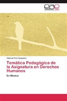 Yolanda Felix Salgueiro - Temática Pedagógica de la Asignatura en Derechos Humanos