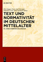 Elke Brüggen, Sebastian Coxon, Sebastian Coxon u a, Franz-Jose Holznagel, Franz-Josef Holznagel, Almut Suerbaum - Text und Normativität im deutschen Mittelalter