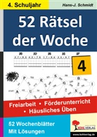 Hans-J Schmidt, Hans-J. Schmidt - 52 Rätsel der Woche, 4. Schuljahr