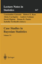 Alicia Carriquiry, Constantine Gatsonis, Andrew Gelman, Alicia Carriquiry, Alicia Carriquiry et al, Rober E Kass... - Case Studies in Bayesian Statistics. Vol.6