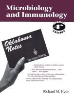 Richard Hyde, Richard M. Hyde, Oklahoma Notes - Microbiology and Immunology