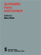 Mar Shaw, Mary Shaw - Alphard: Form and Content