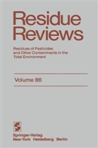 Francis A. Gunther, GUNTHER FRANCIS A., Springer-Verlag - Residue Reviews