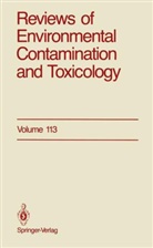 G. W. Ware, George W. Ware, WARE GEORGE W. - Reviews of Environmental Contamination and Toxicology